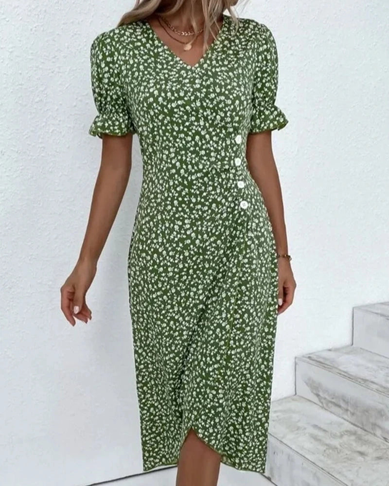 ISABELLA GRACE | V-NECK DRESS
