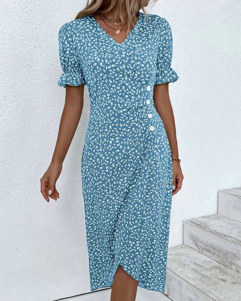 ISABELLA GRACE | V-NECK DRESS