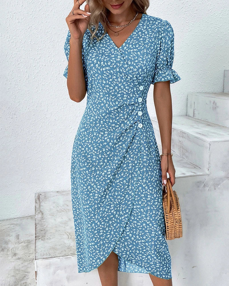 ISABELLA GRACE | V-NECK DRESS