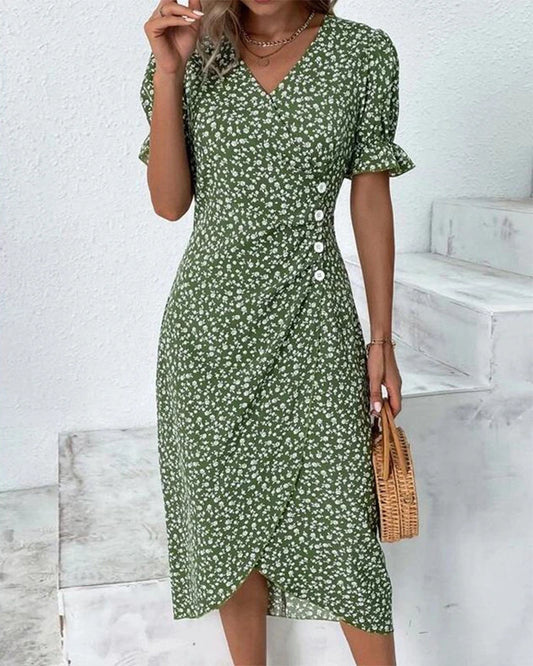 ISABELLA GRACE | V-NECK DRESS