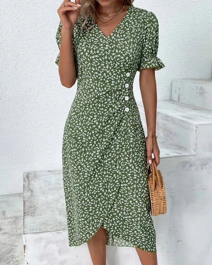 ISABELLA GRACE | V-NECK DRESS