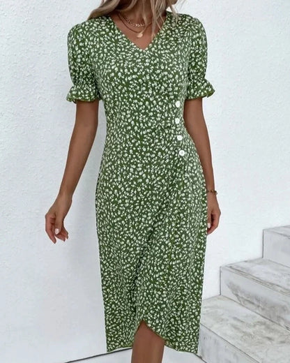 ISABELLA GRACE | V-NECK DRESS