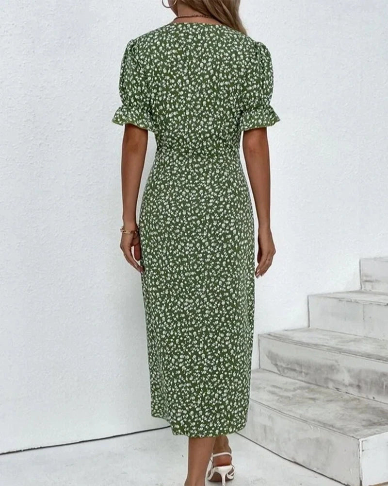 ISABELLA GRACE | V-NECK DRESS