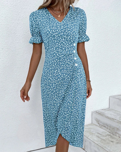 ISABELLA GRACE | V-NECK DRESS