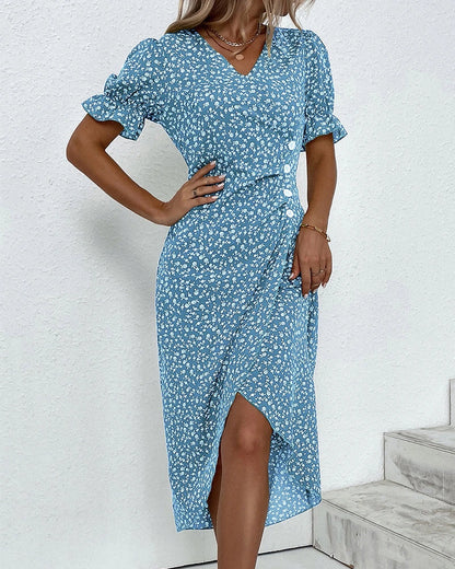ISABELLA GRACE | V-NECK DRESS