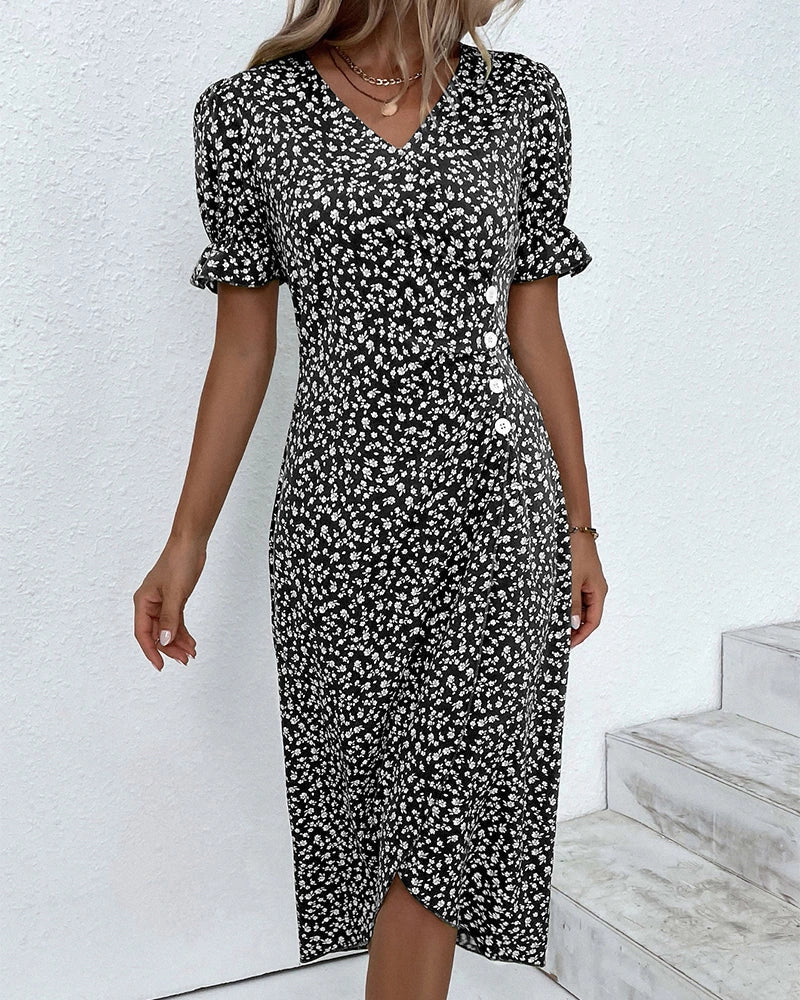 ISABELLA GRACE | V-NECK DRESS