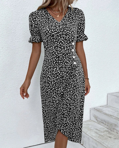 ISABELLA GRACE | V-NECK DRESS