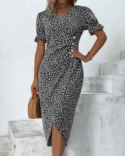 ISABELLA GRACE | V-NECK DRESS