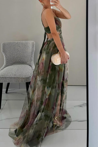 SERENA – RADIANT FLOW MAXI DRESS