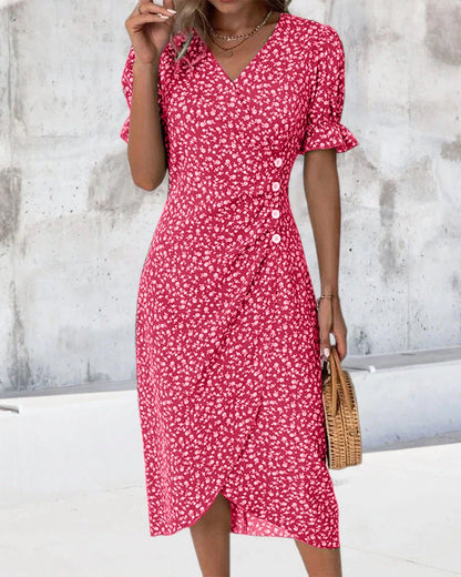 ISABELLA GRACE | V-NECK DRESS
