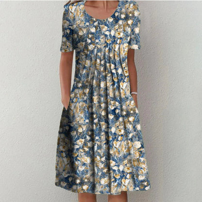 CALISTINA | ELEGANT TUMMY COVERAGE DRESS