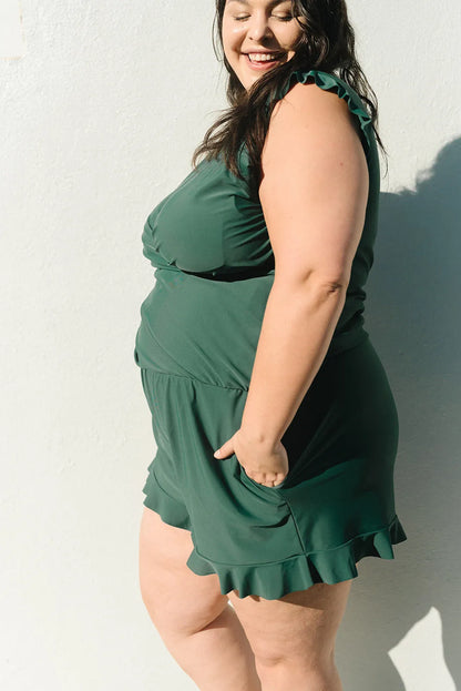 LUCINA DRAPE – TUMMY CONTROL SWIMSUIT