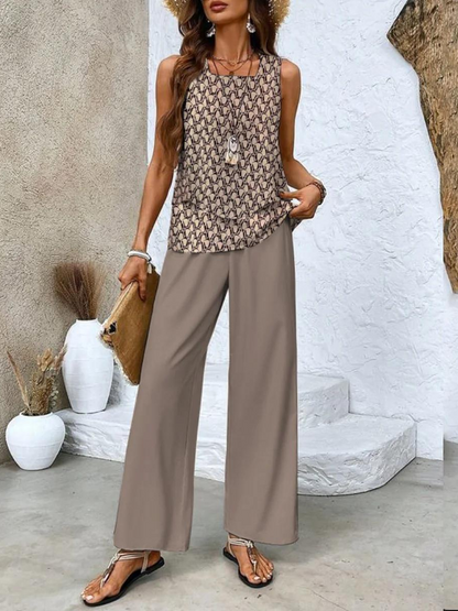 CALISTA – ELEGANT SUMMER TWO-PIECE SET