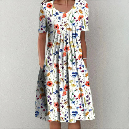 CALISTINA | ELEGANT TUMMY COVERAGE DRESS