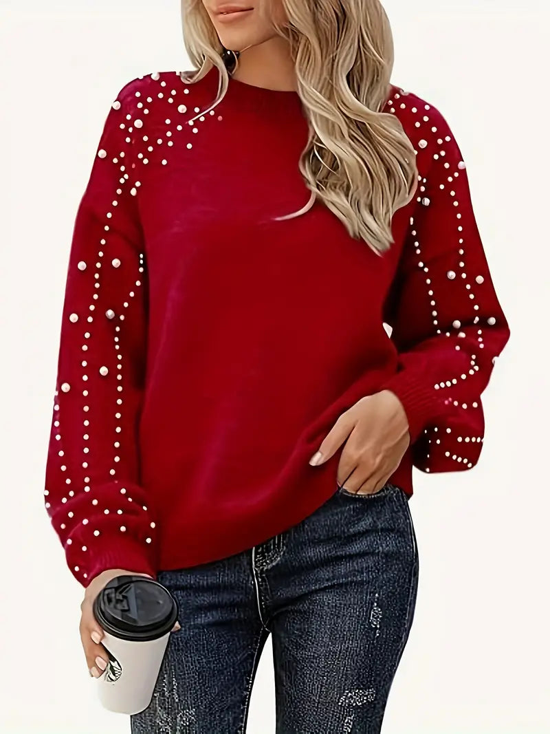 QUINLEE |  LONG SLEEVE SWEATER