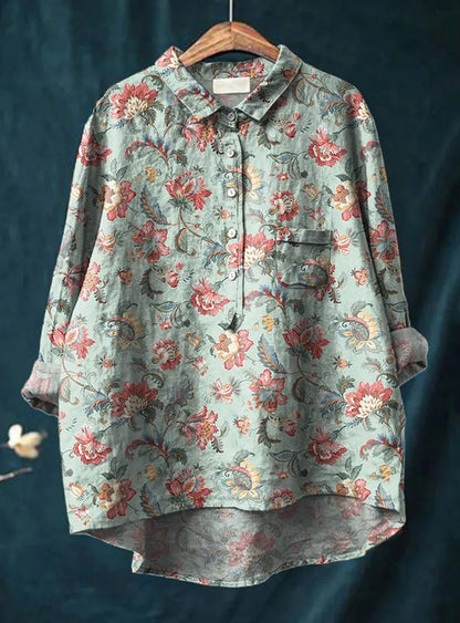 FLORAL GRACE | CAMILLE BLOUSE