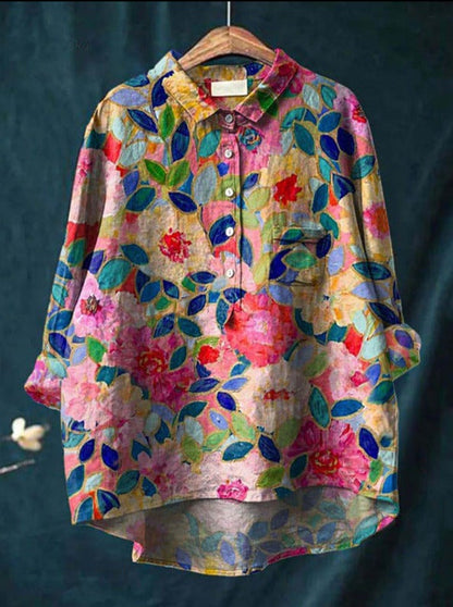 FLORAL GRACE | CAMILLE BLOUSE