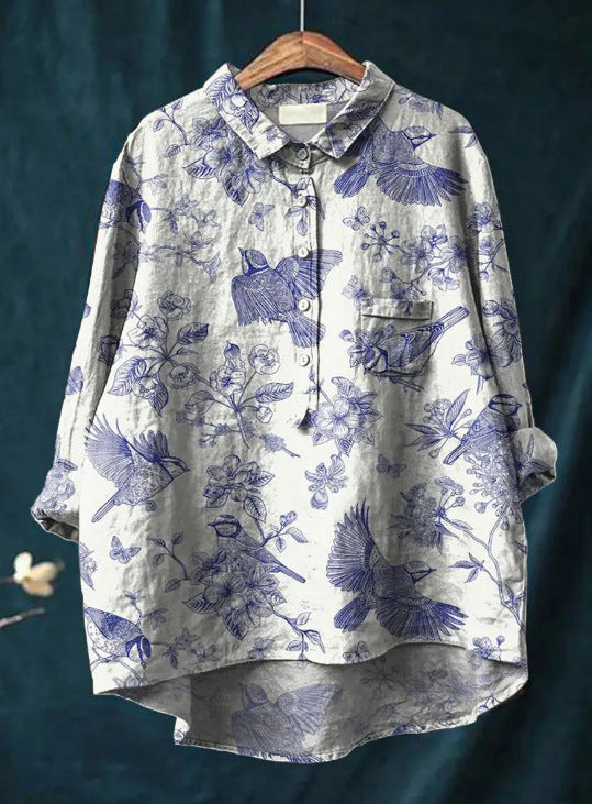 FLORAL GRACE | CAMILLE BLOUSE