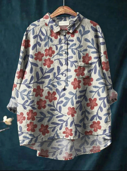 FLORAL GRACE | CAMILLE BLOUSE