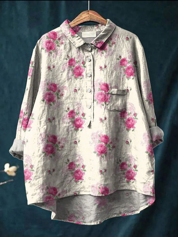 FLORAL GRACE | CAMILLE BLOUSE