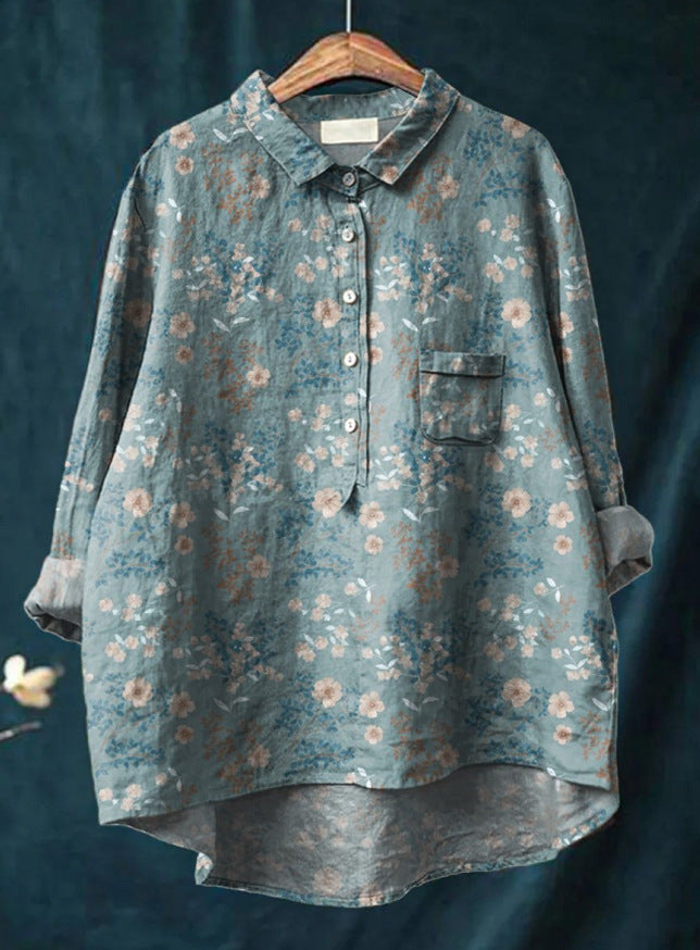 FLORAL GRACE | CAMILLE BLOUSE