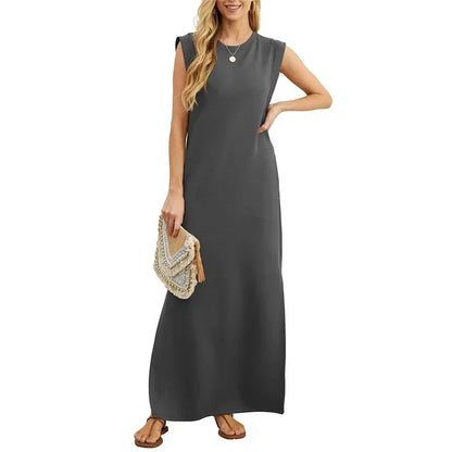 MARÉLLE | SIMPLE SLIT DRESS