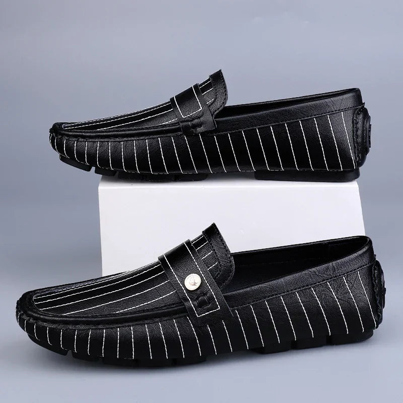 LEONARD | LEATHER LOAFERS