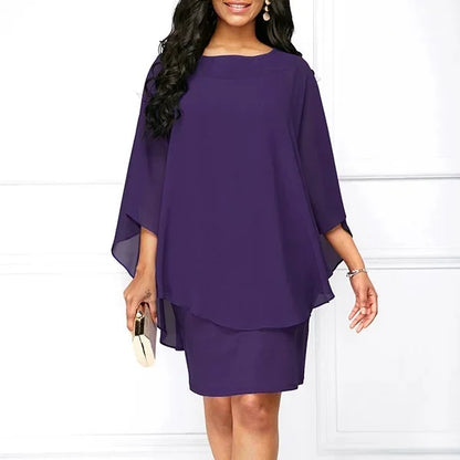 CELESTE | CHIFFON DRESS