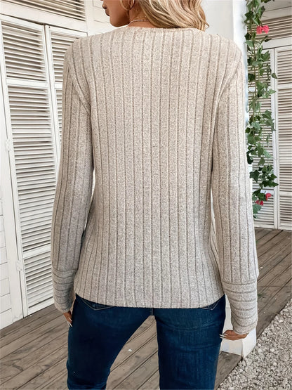 THE MARCELLINE | RIBBED TOP