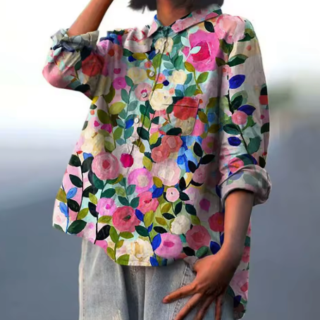FLORAL GRACE | CAMILLE BLOUSE